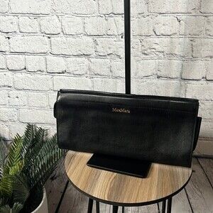 MaxMara Black Clutch Bag